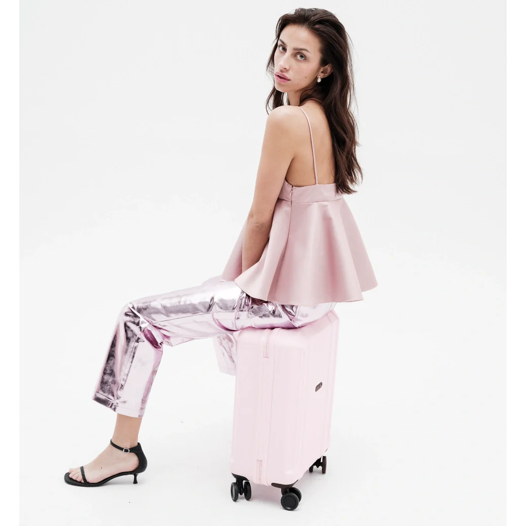 Pink kuffert