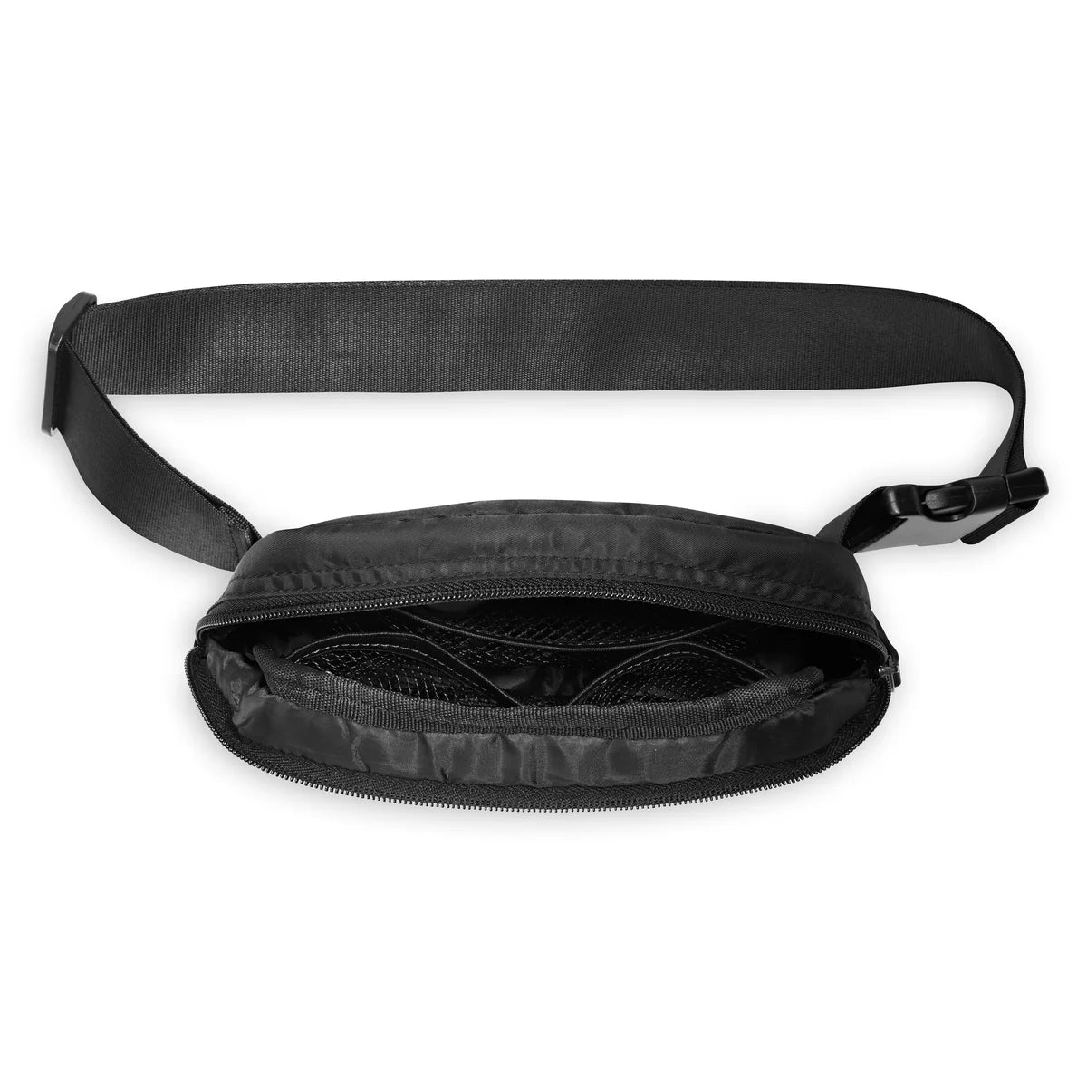 Gaiam Sidekick Waistpack sort, åben