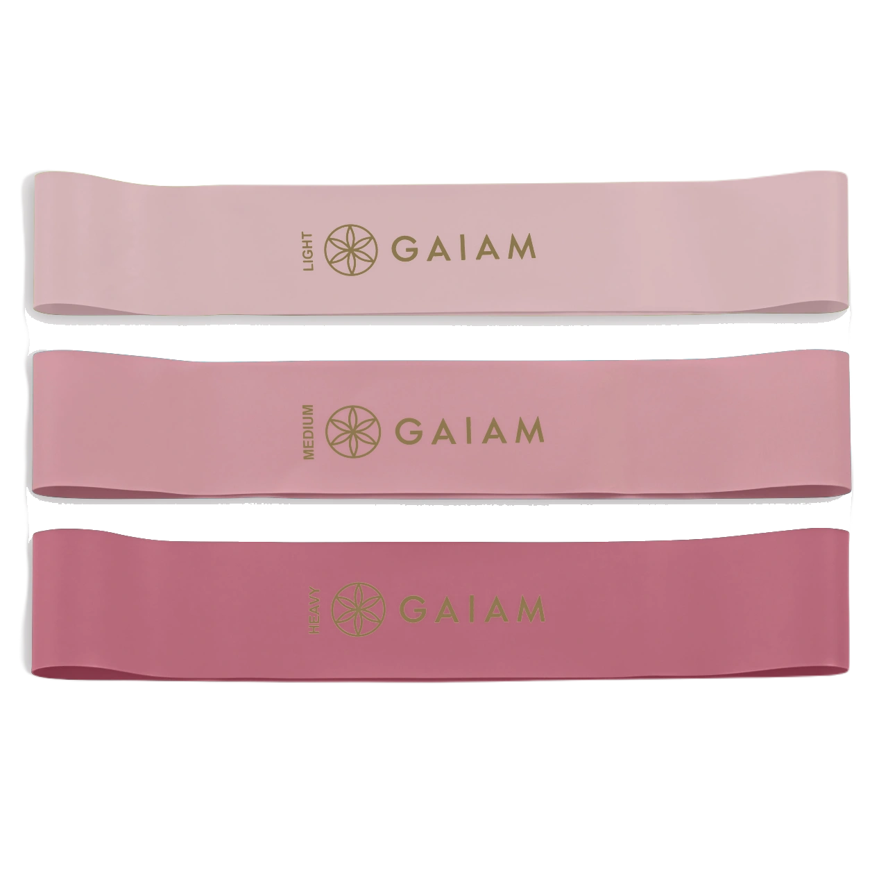 Gaiam Mini Loop Bands 3-pack -Berry