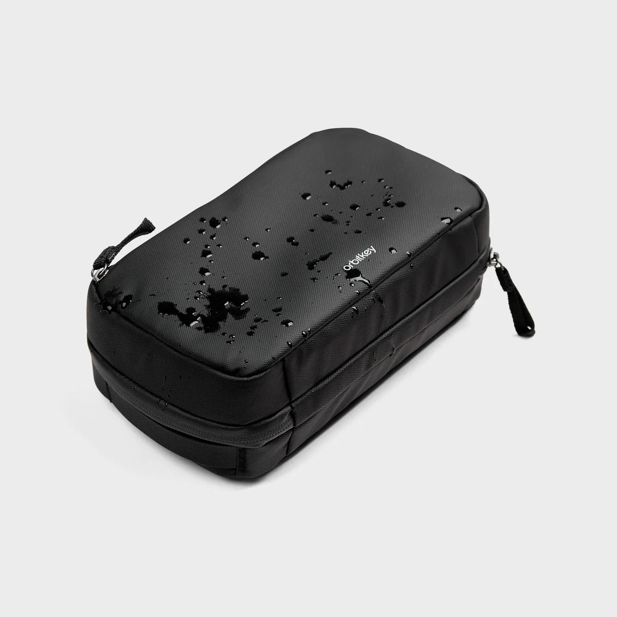 Orbitkey 2 in 1 Tech Pouch Sort - vandafvisende belægning