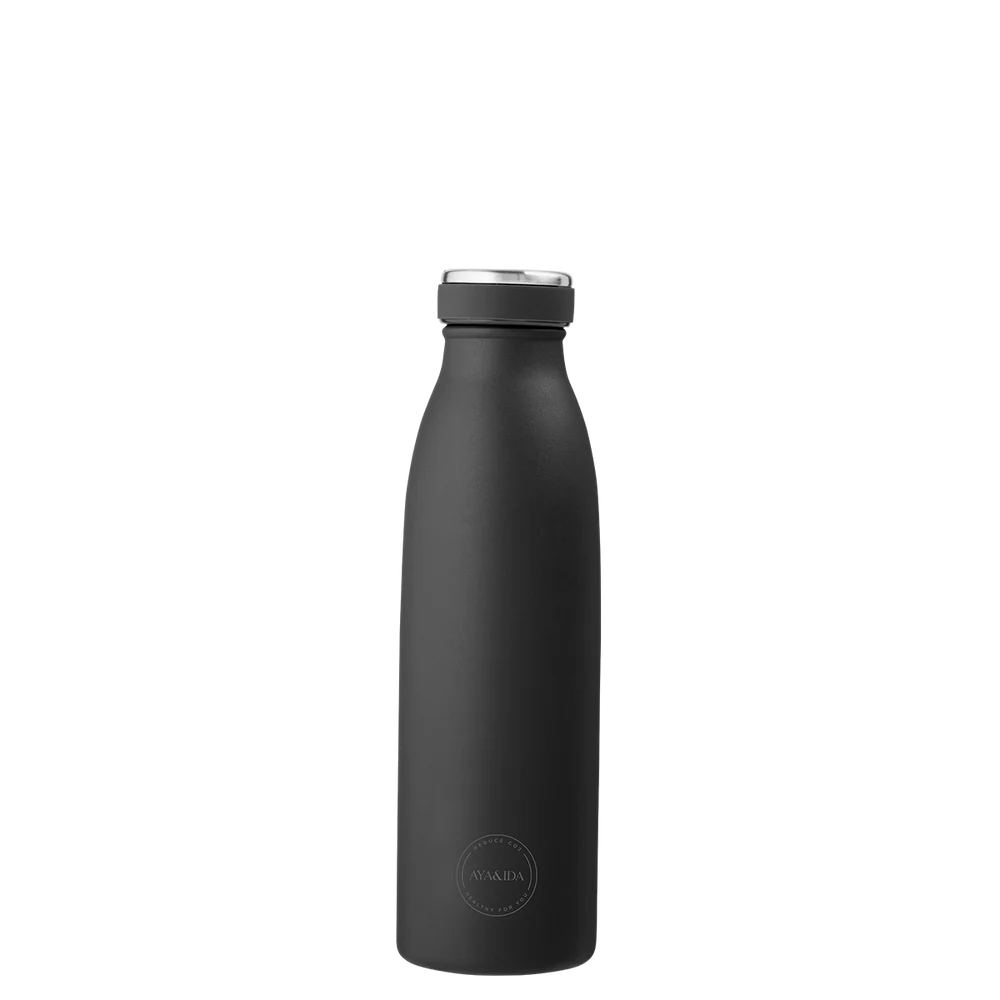 Aya og Ida Drikkeflaske 500 ml Matte Black