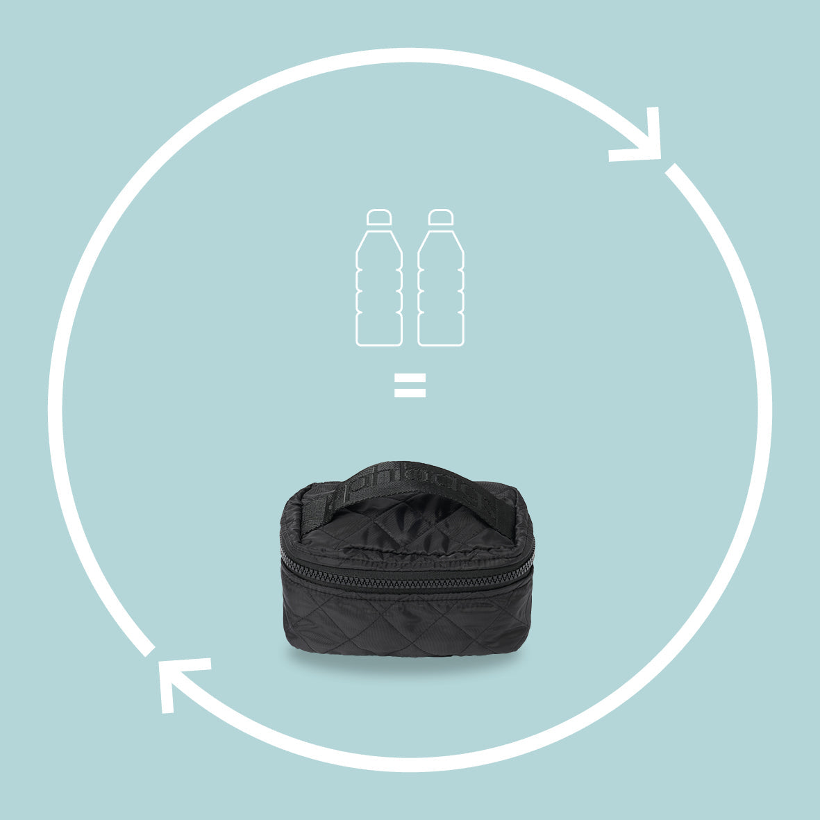 2 flasker blir en makeuppung