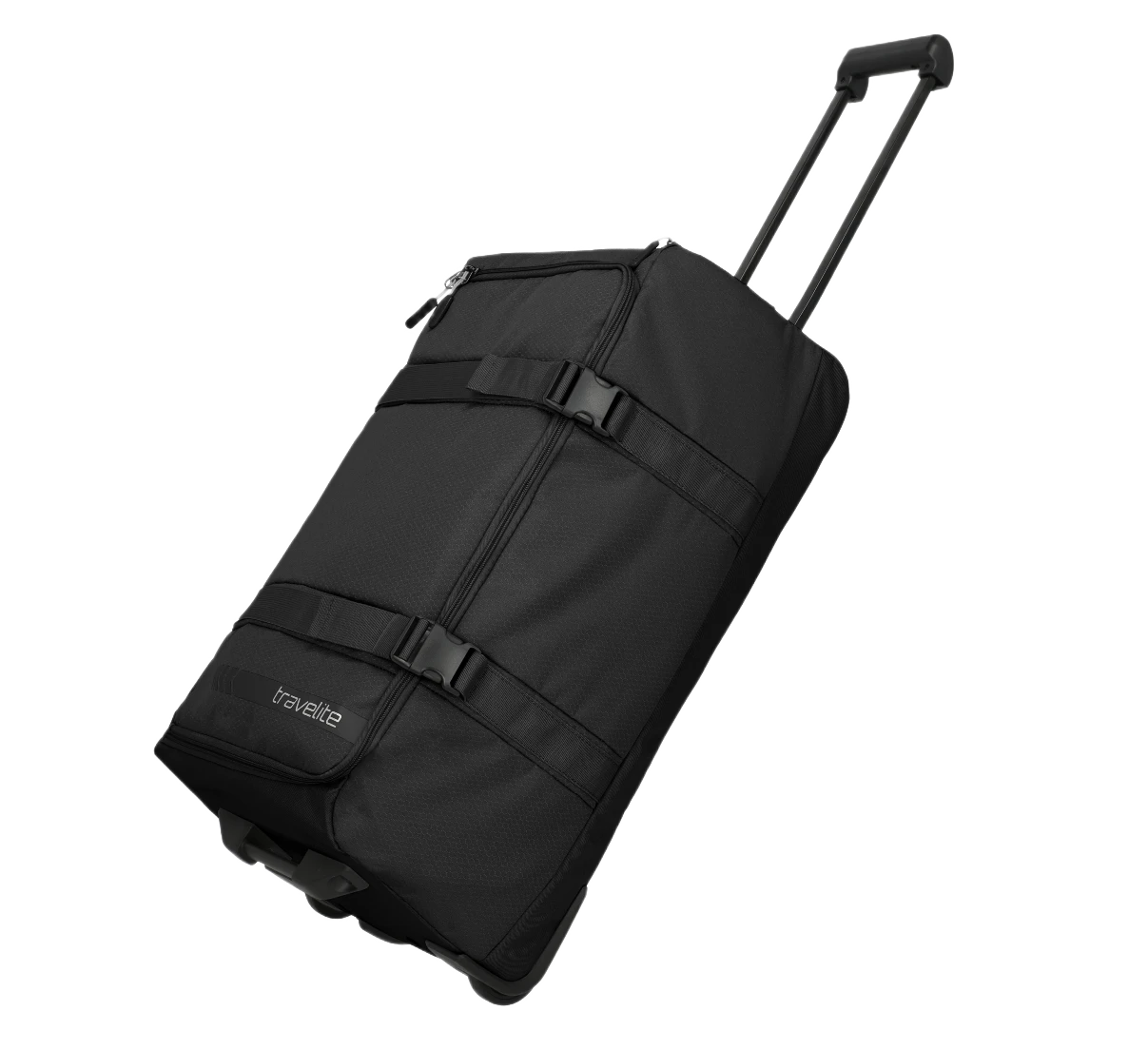 travelite kick off stor rejsetaske på hjul, sort
