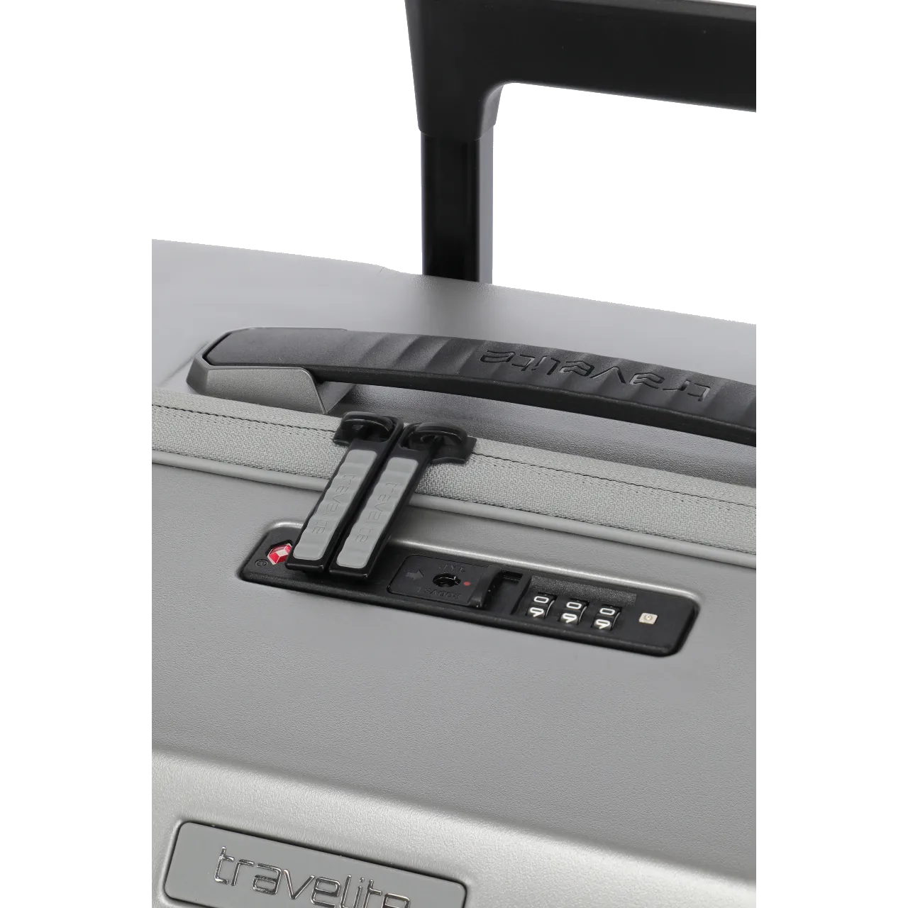 travelite Millenium storkuffert, sølv, , lås
