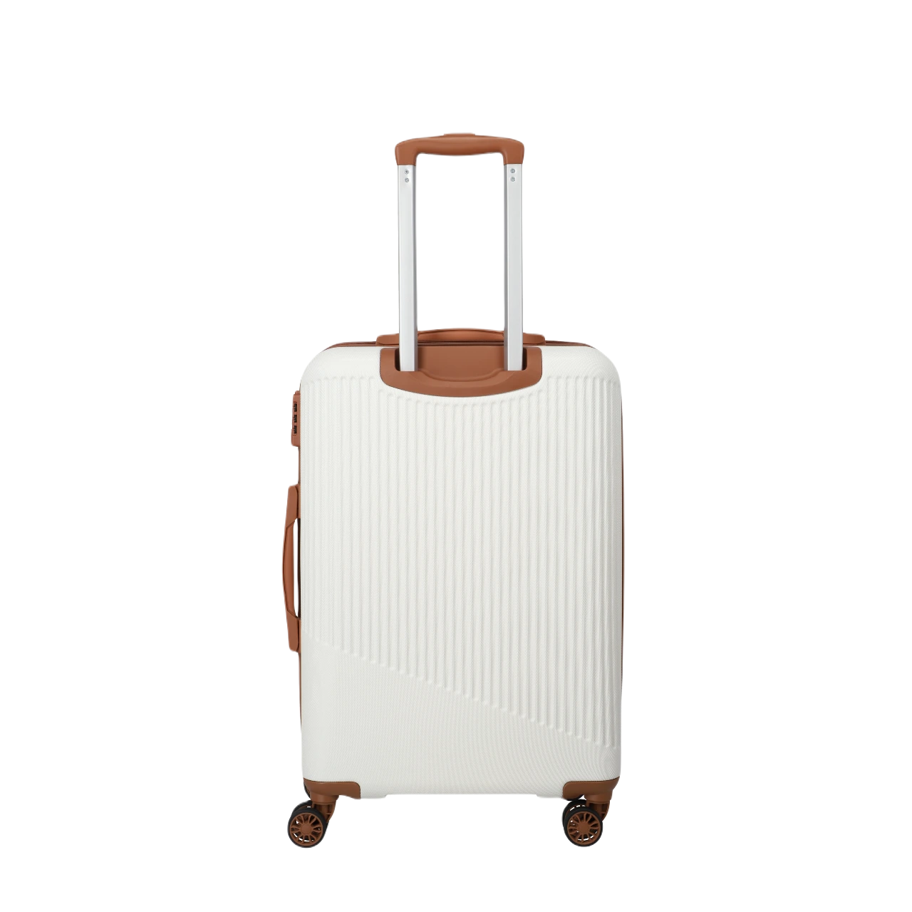 travelite Bali medium kuffert, hvid, bagfra