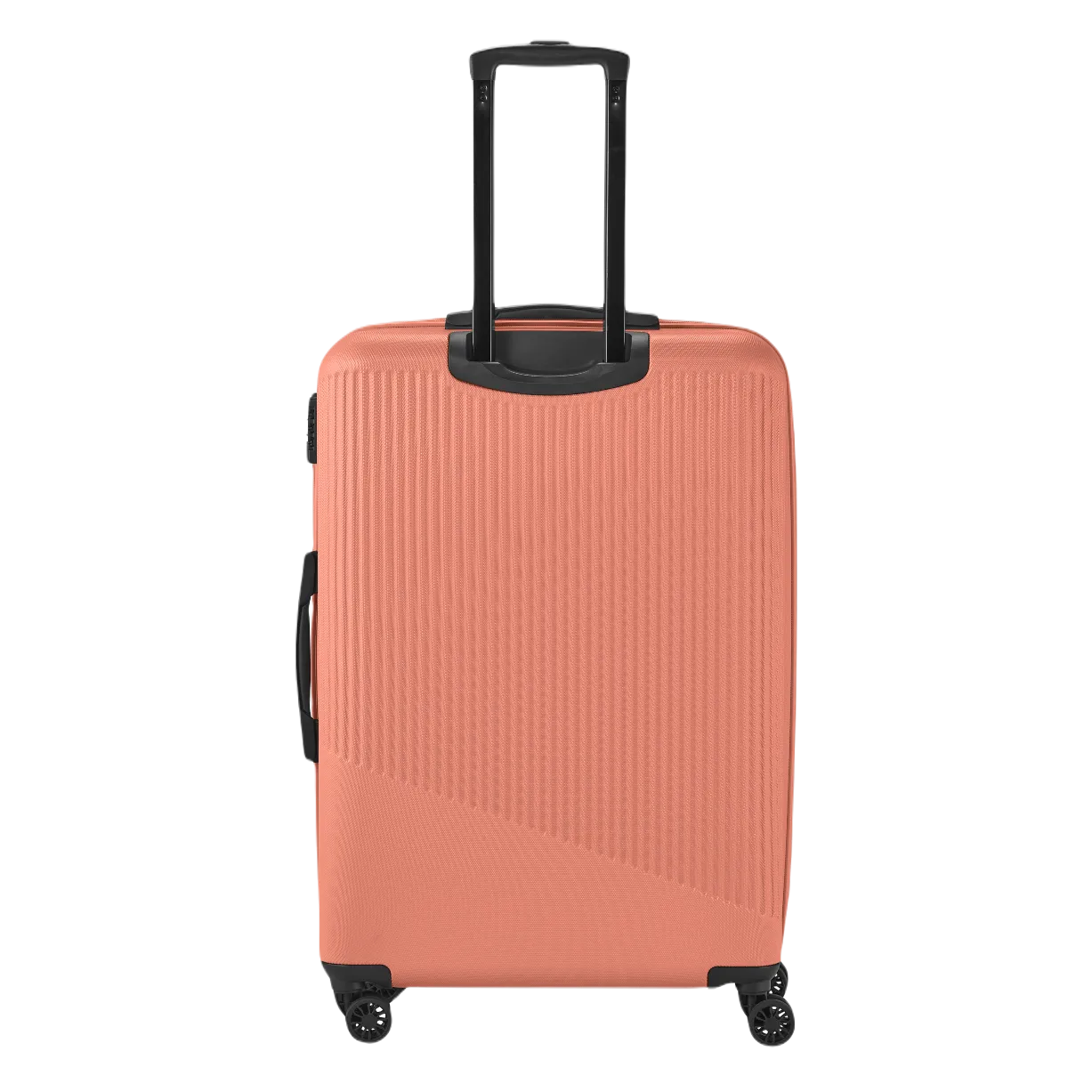 travelite Bali stor kuffert, koralrød, bagfra