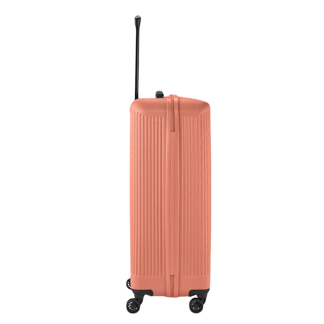 travelite Bali stor kuffert, koralrød, fra siden
