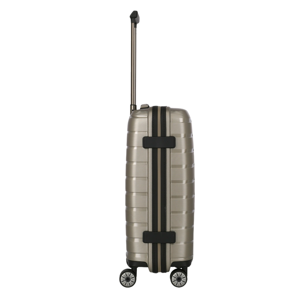 Travelite Air Base Champagne kabinekuffert, fra siden