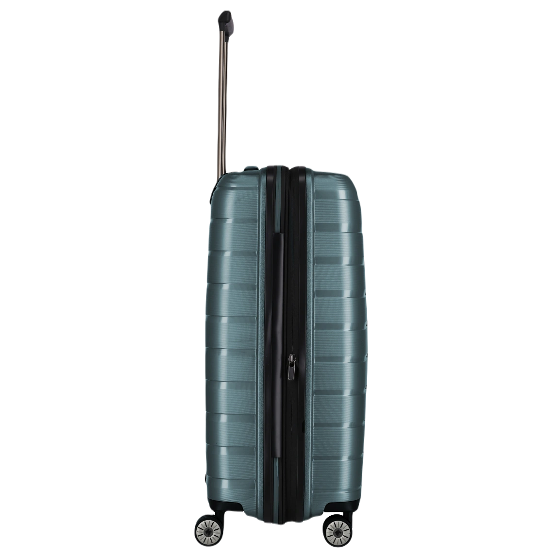 Travelite Air Base Medium Kuffert - Ice Blue, fra siden