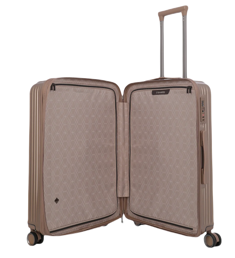 travelite Paros Medium Kuffert - Cappuccino