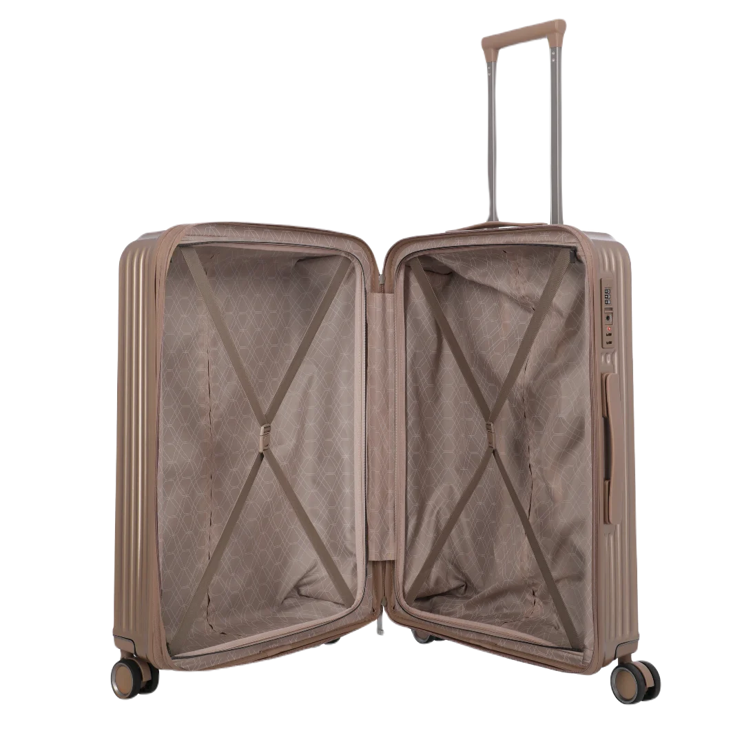 travelite Paros Medium Kuffert - Cappuccino