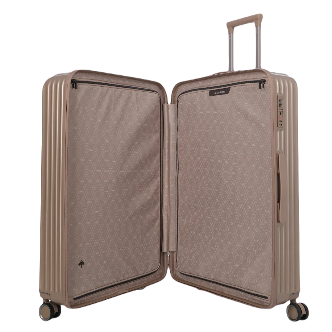 travelite Paros stor kuffert, åben