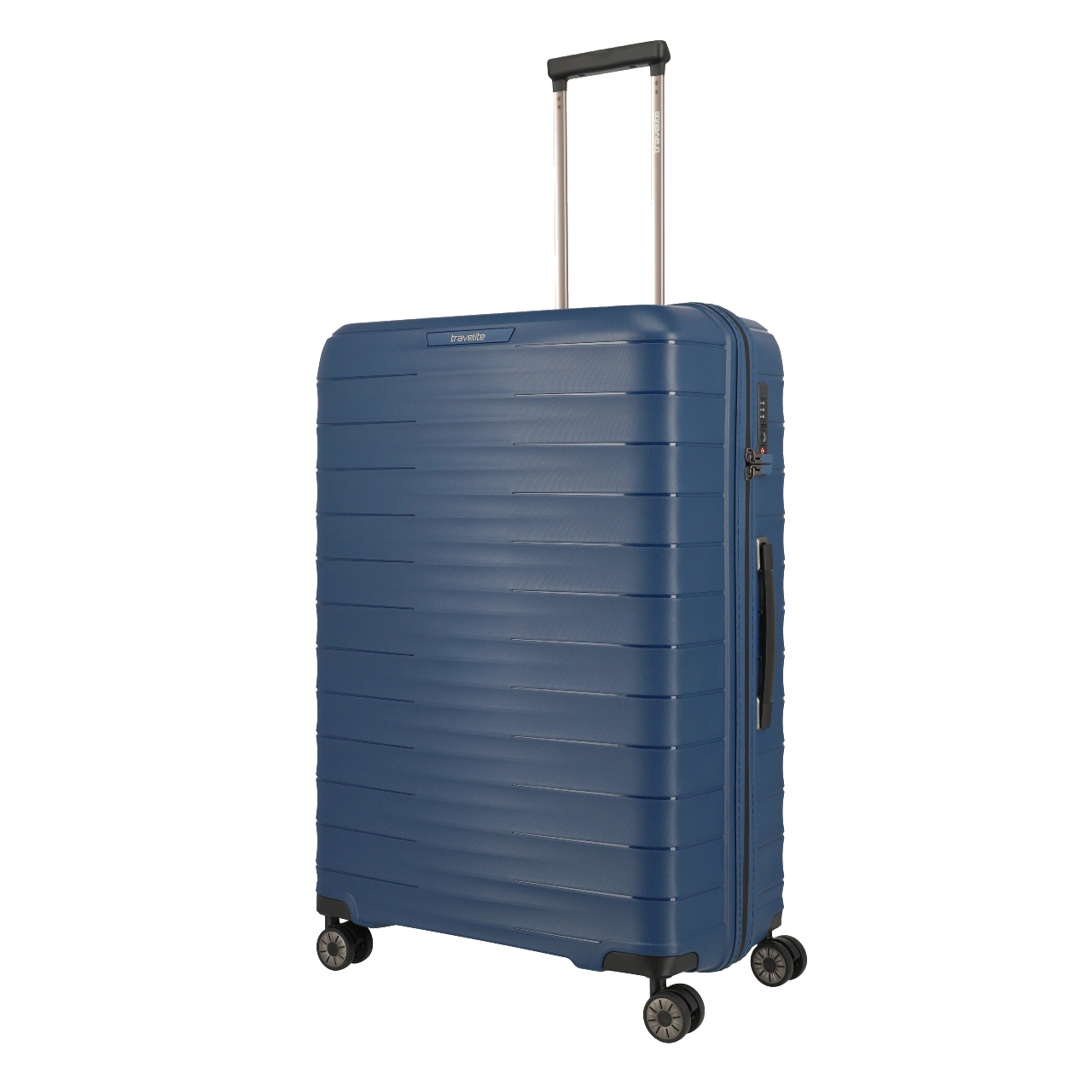 travelite mooby stor blå kuffert