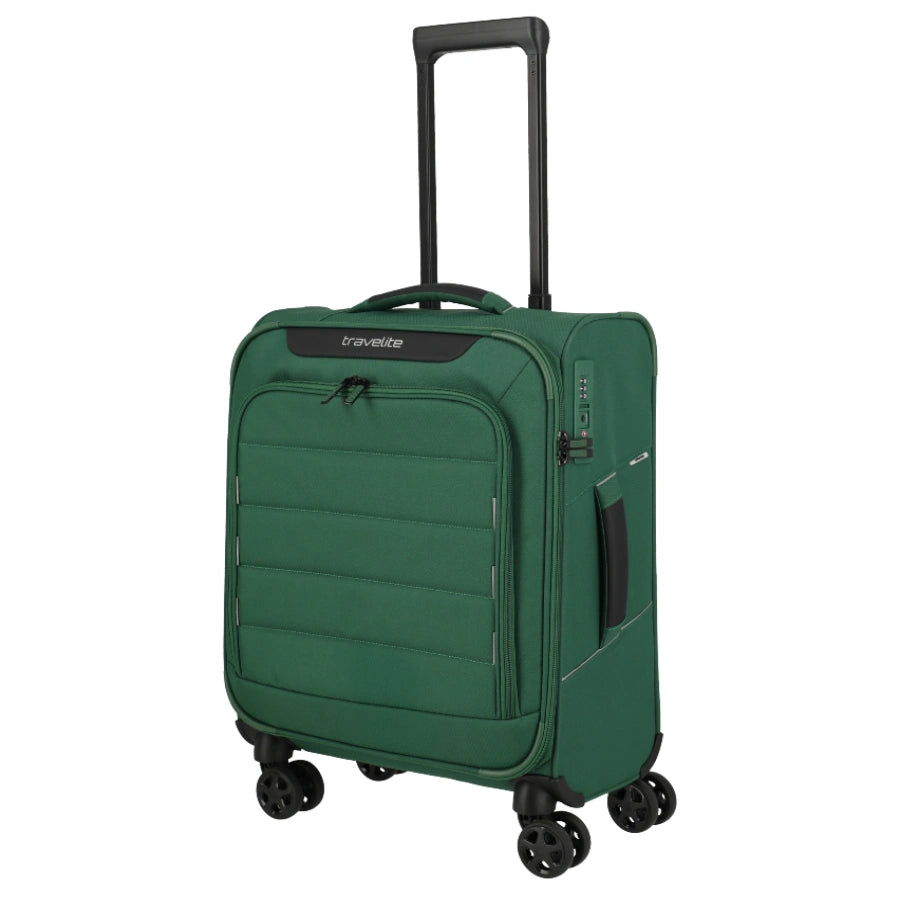 travelite skaii grøn kabinekuffert