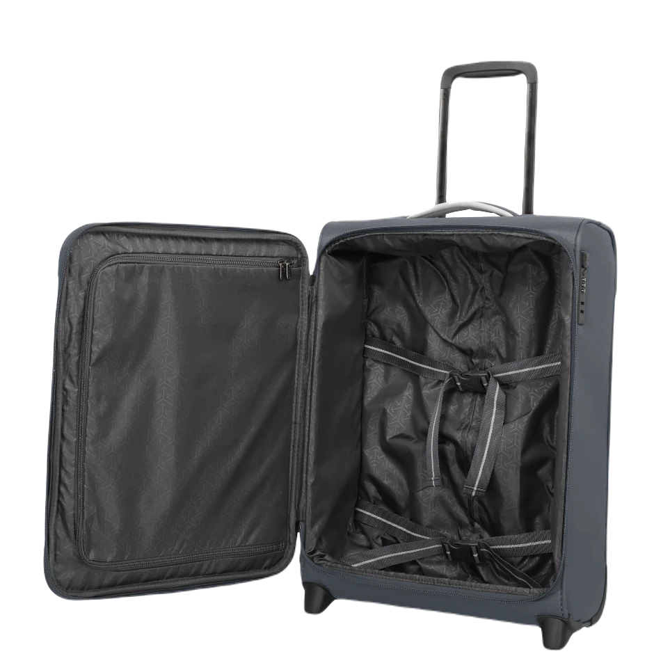 travelite Jetpack multi light 2 cabin antracit, åben