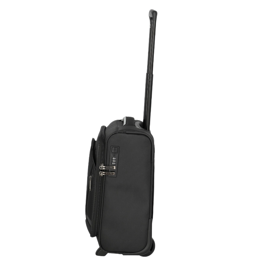 Travelite Jetpack EasyJet kuffert, sort, forfra, fra siden