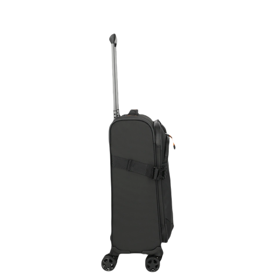 travelite briize sort kabinekuffert, fra siden