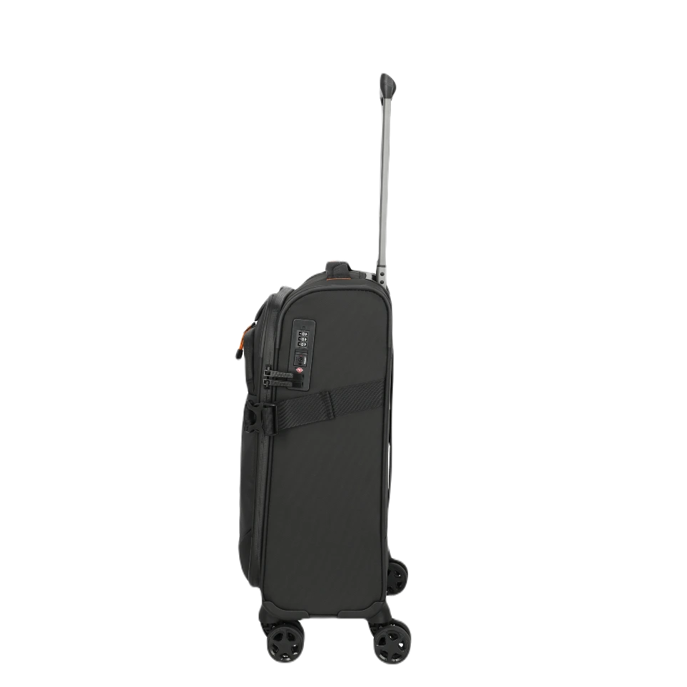 travelite briize sort kabinekuffert, fra siden