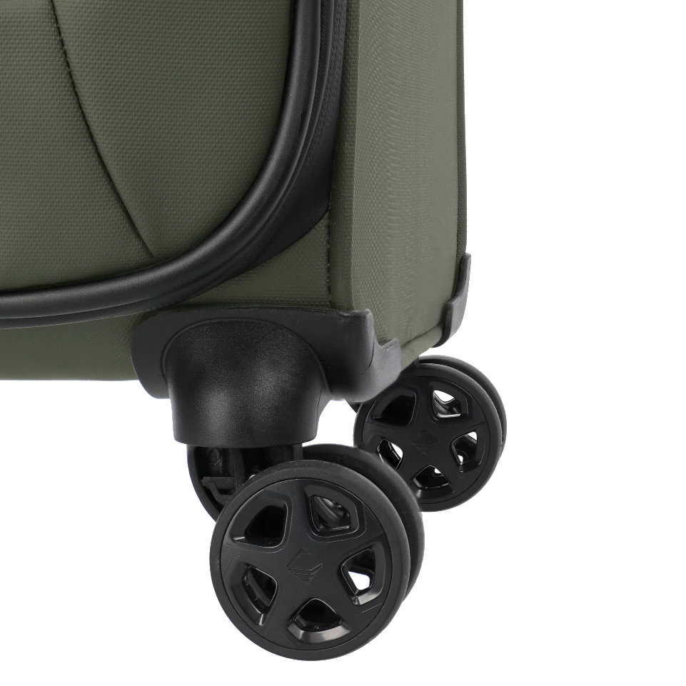 travelite briize kuffert khaki, hjul