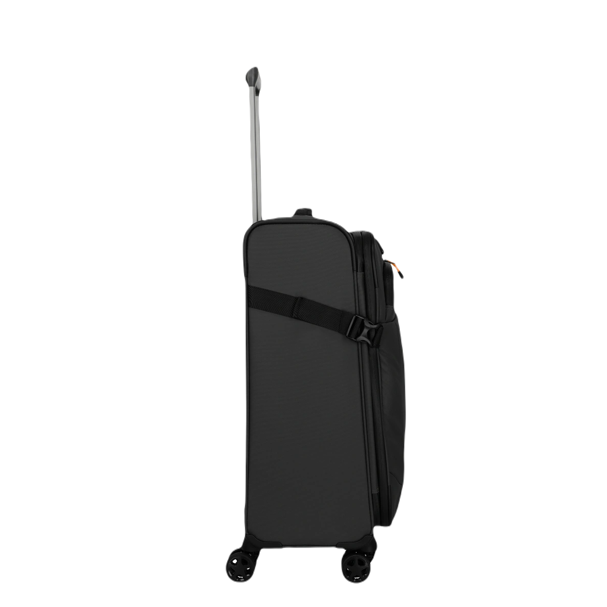 travelite briize medium kuffert sort, fra siden