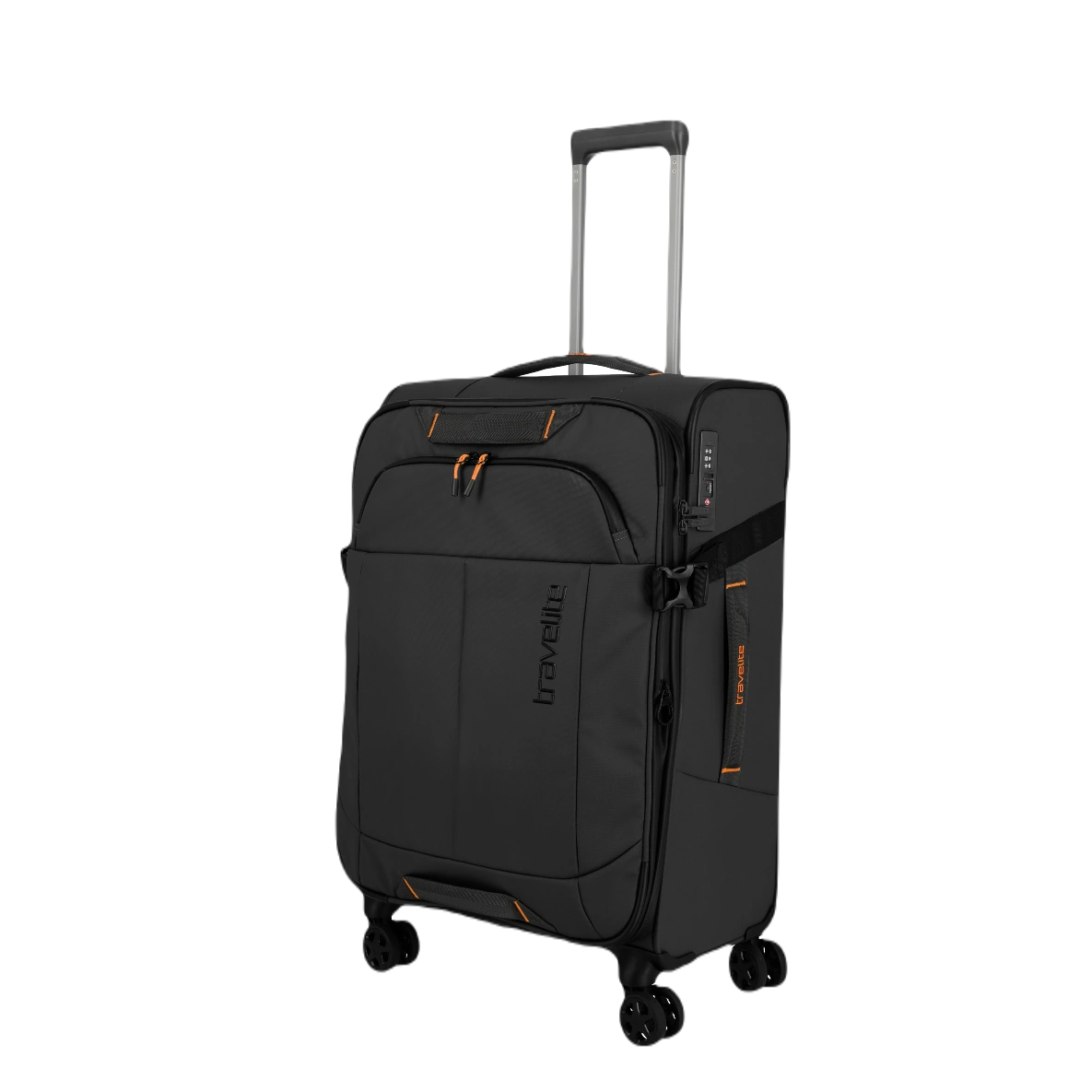 travelite briize medium kuffert sort