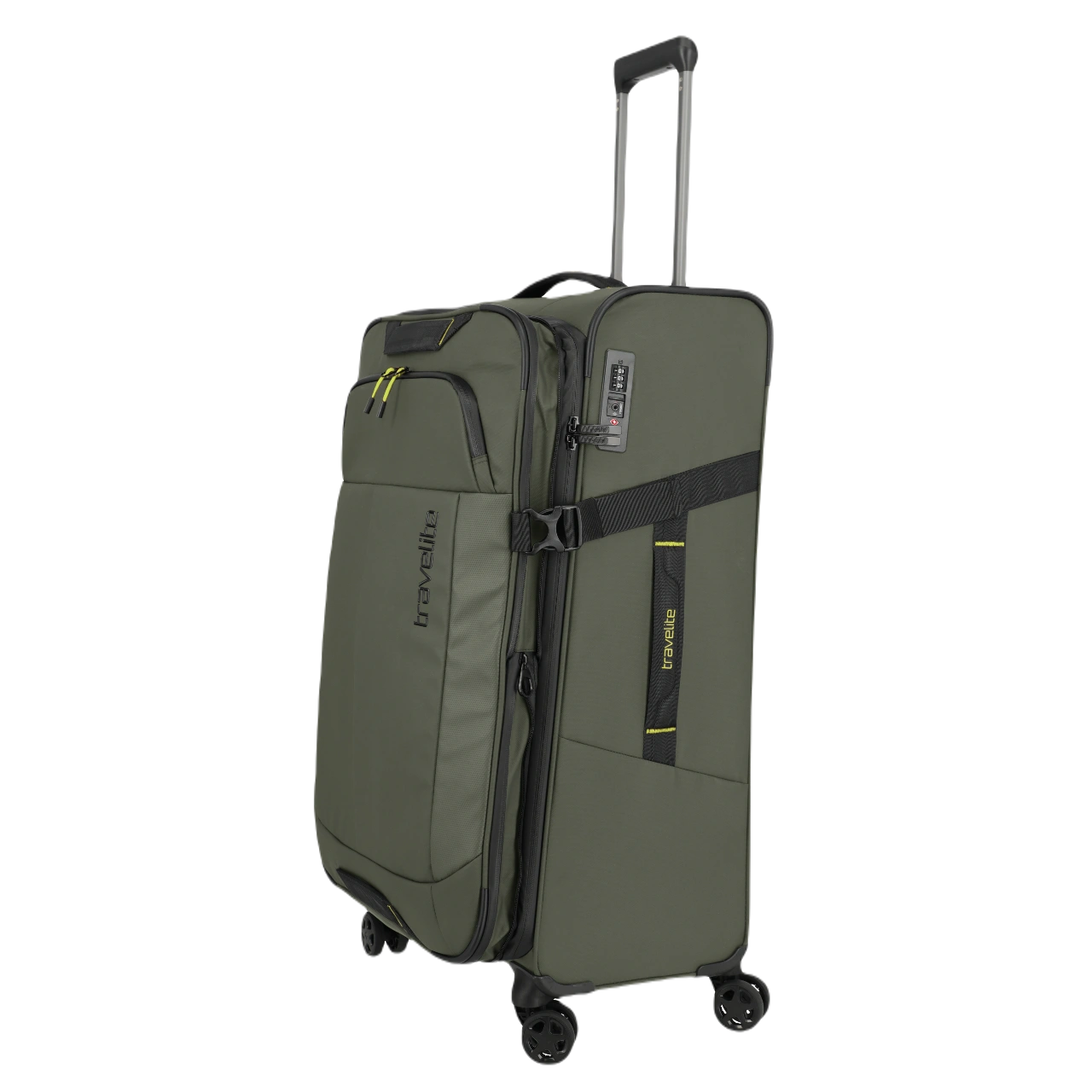 travelite briize stor kuffert khaki