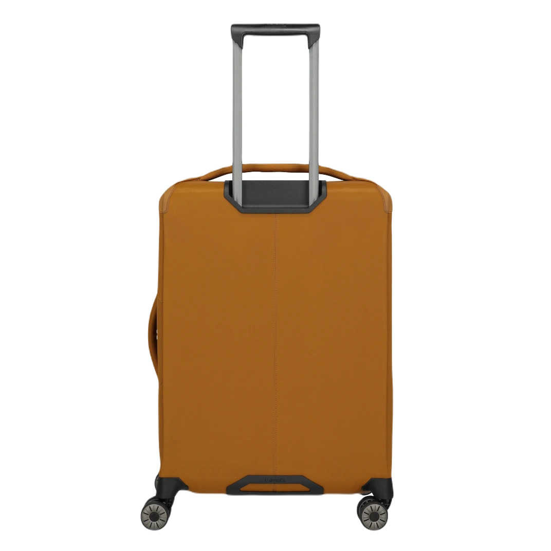 travelite Priima kuffert medium størrelse, curry, bagfra