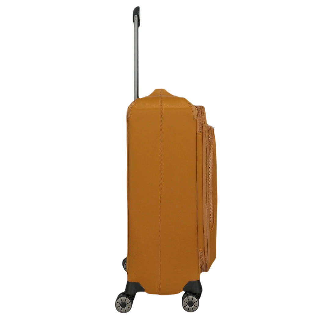 travelite Priima kuffert medium størrelse, curry, fra siden