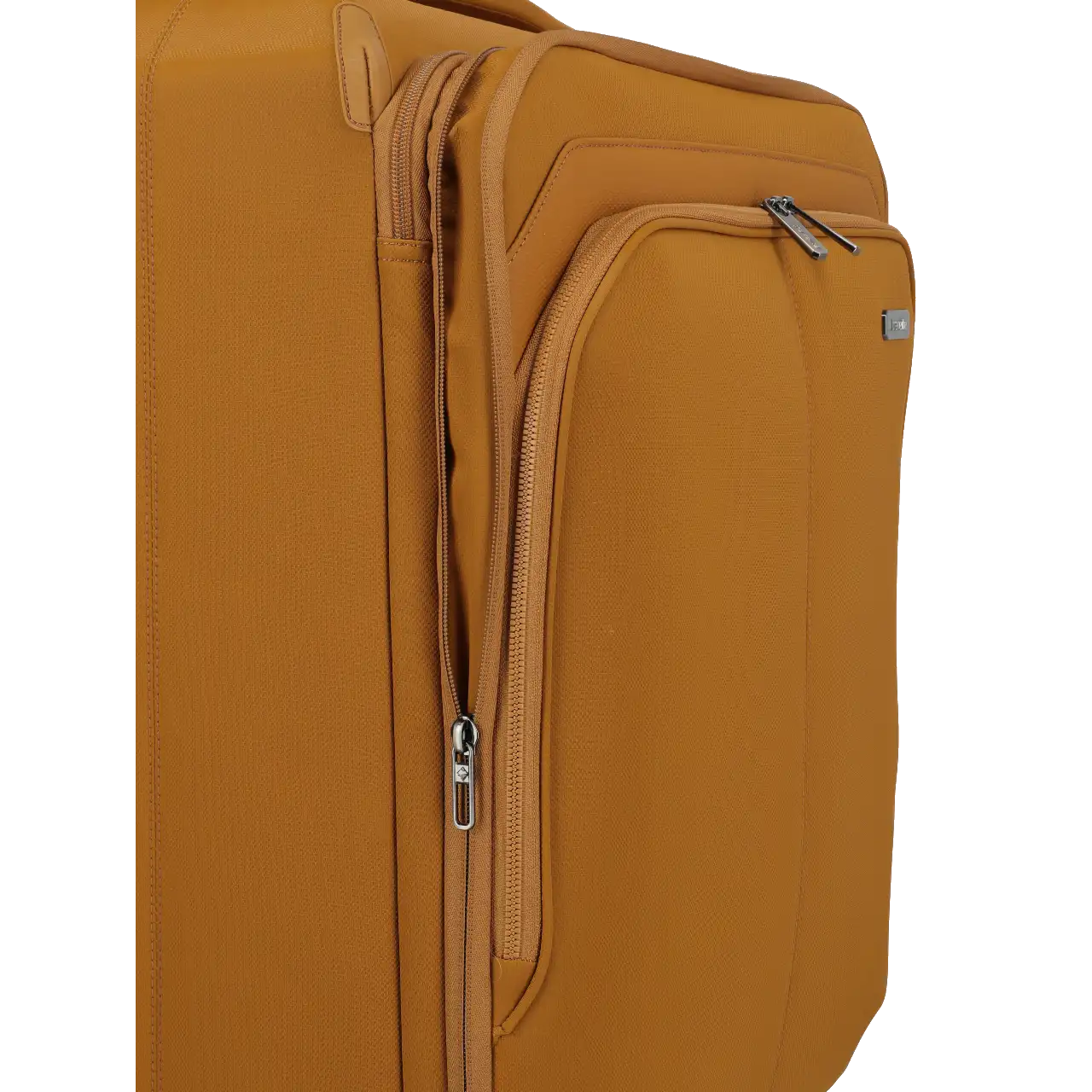 travelite Priima kuffert medium størrelse, curry, detalje