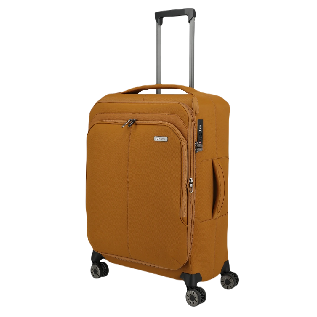 travelite Priima kuffert medium størrelse, curry