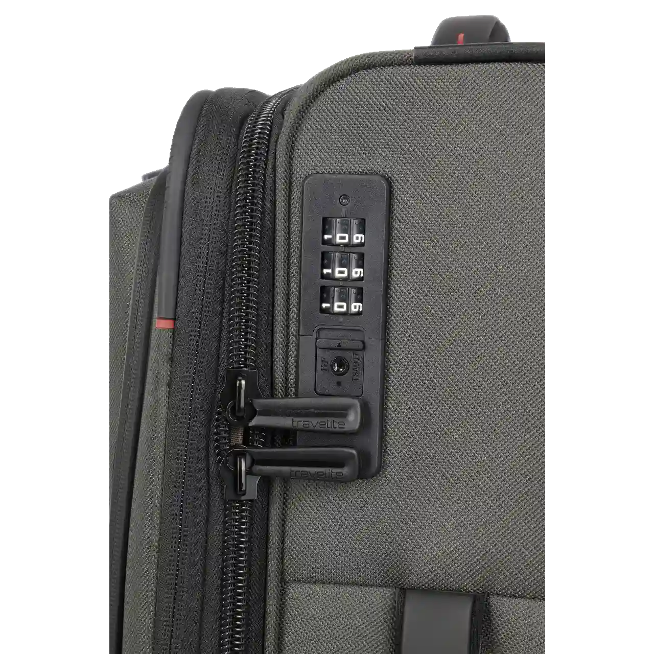 travelite crosslite 2W trolley, oliven, lås