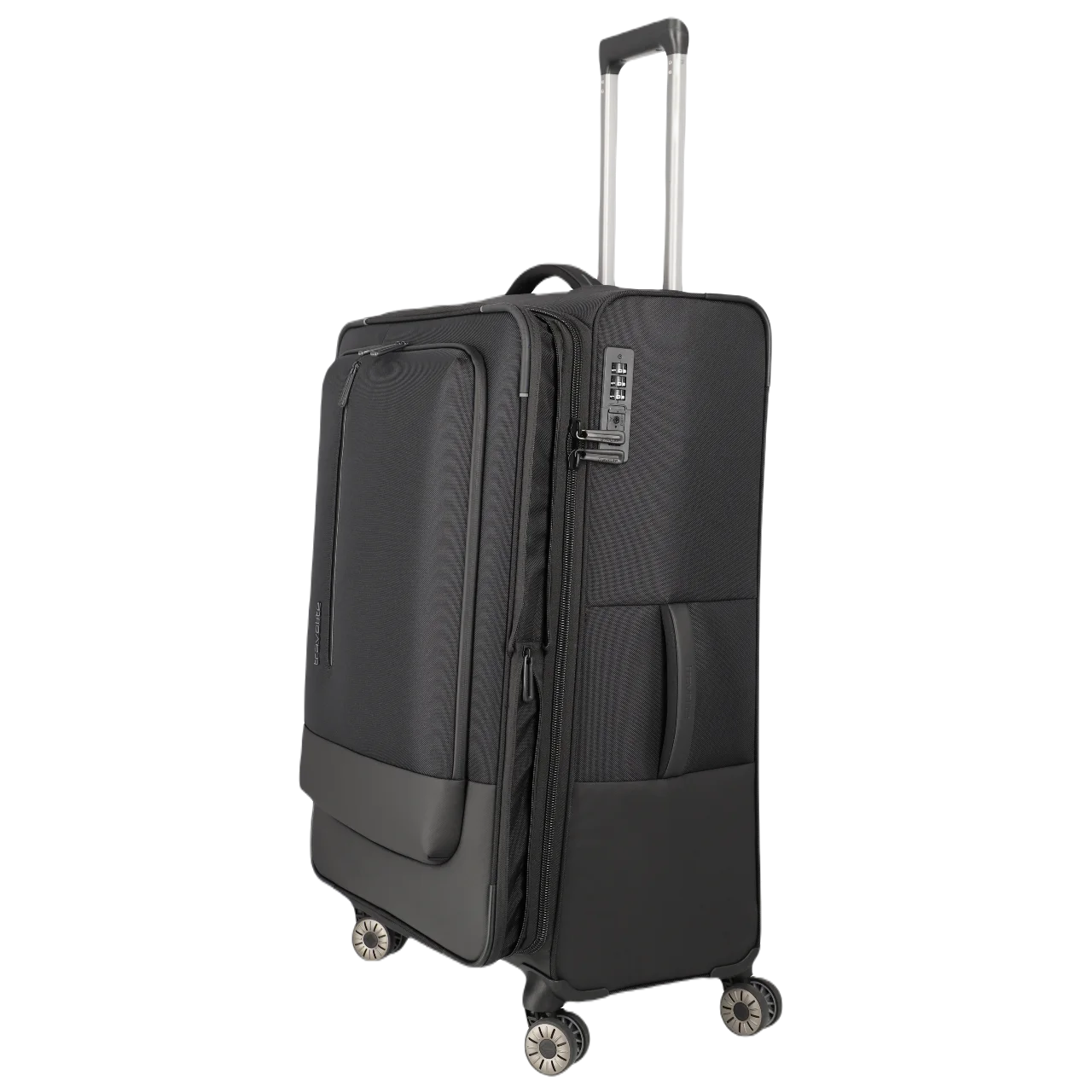 travelite stor crosslite kuffert sort