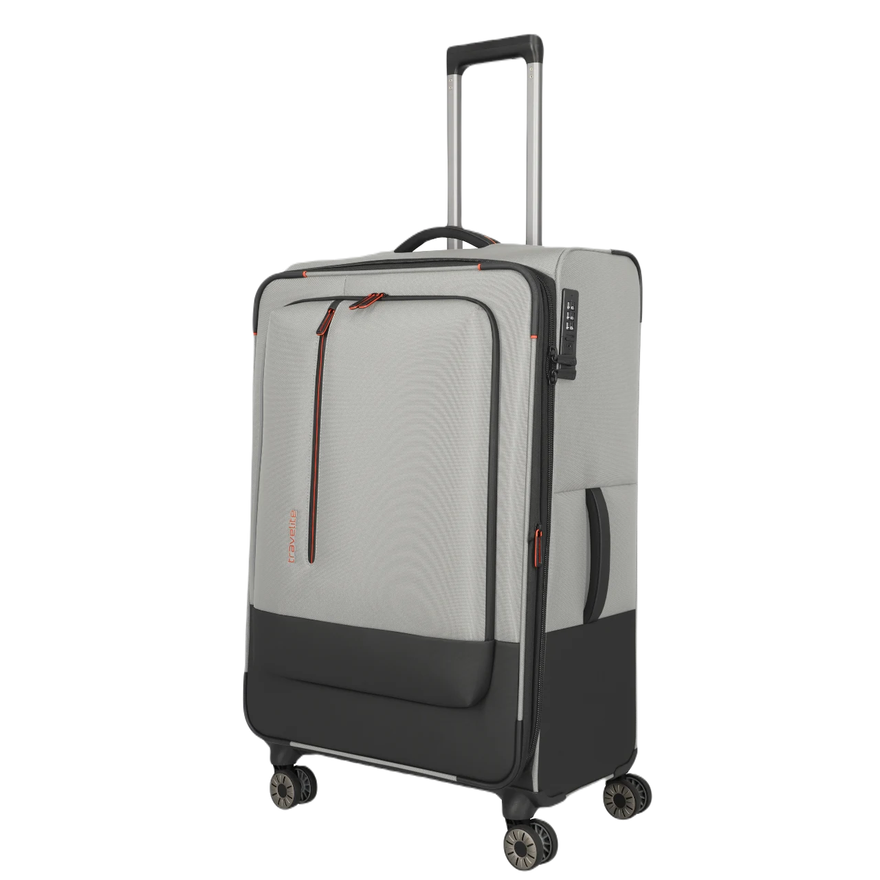 travelite crosslite stor kuffert, natur