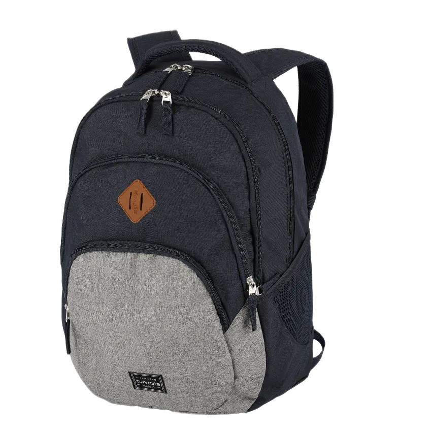 travelite basics rygsæk blå