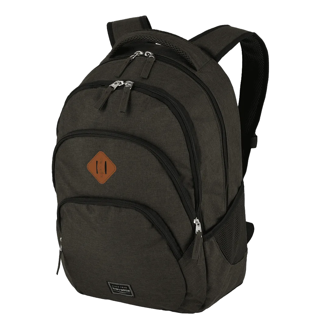 Travelite Basics Melange rygsæk brun