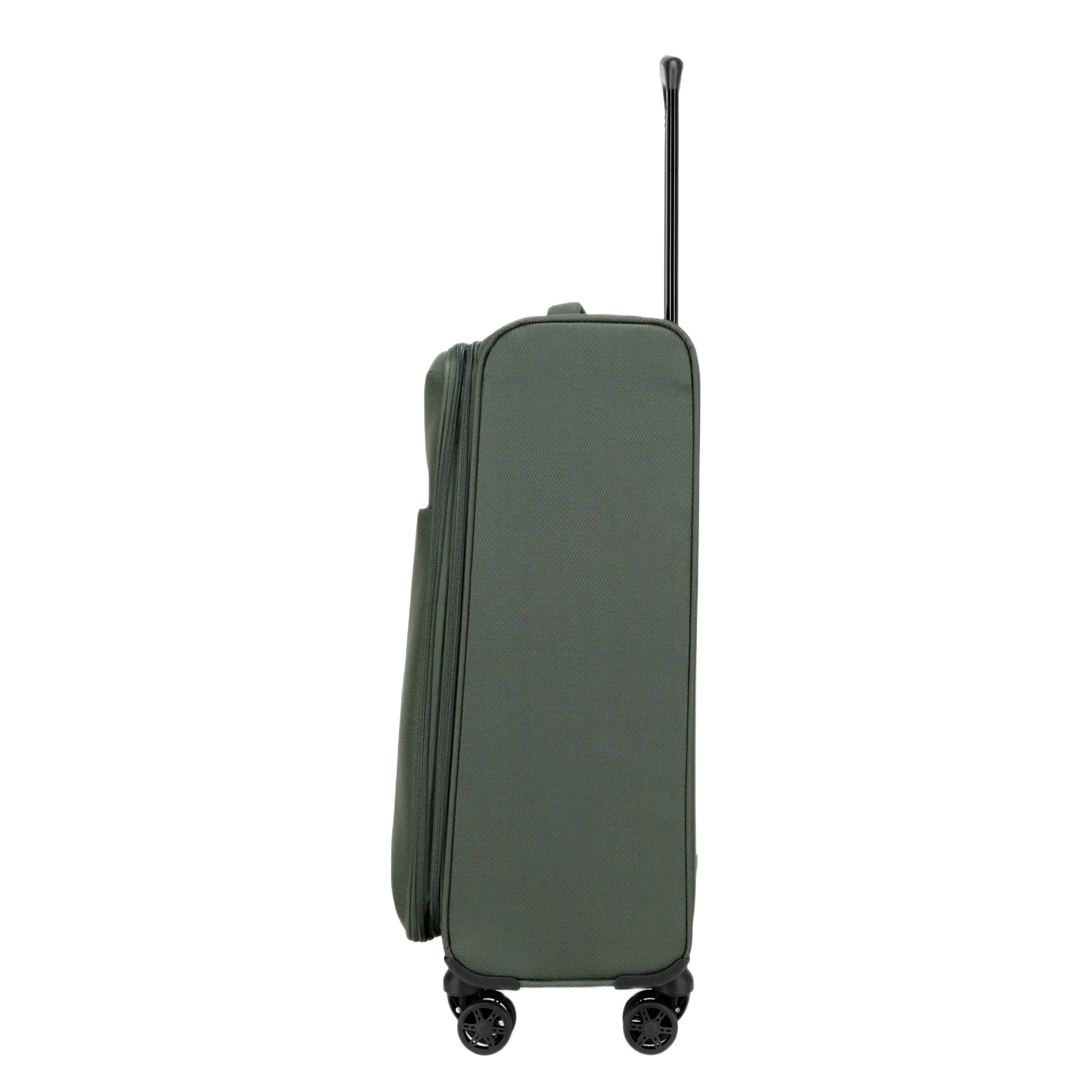 Airbox AS4 mellemstor 65 cm grøn kuffert, fra siden