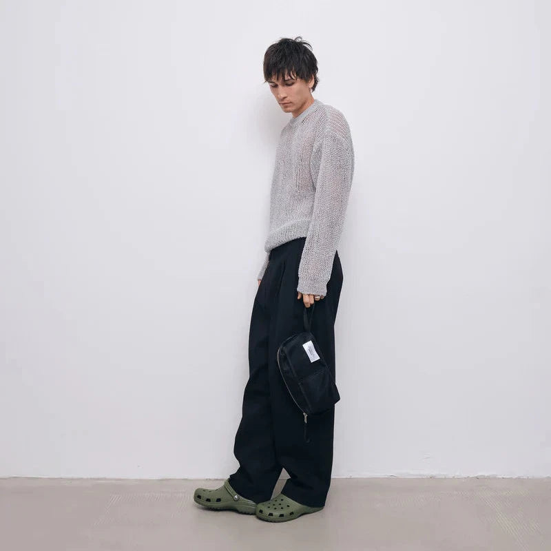 ay studios washbag black med and