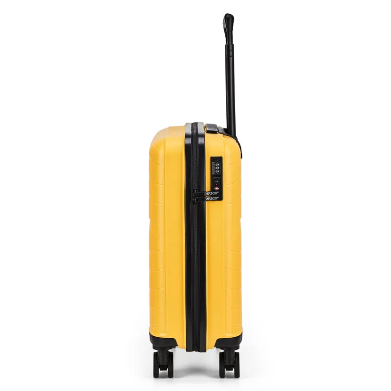 airbox az13 kabinekuffert gul, fra siden