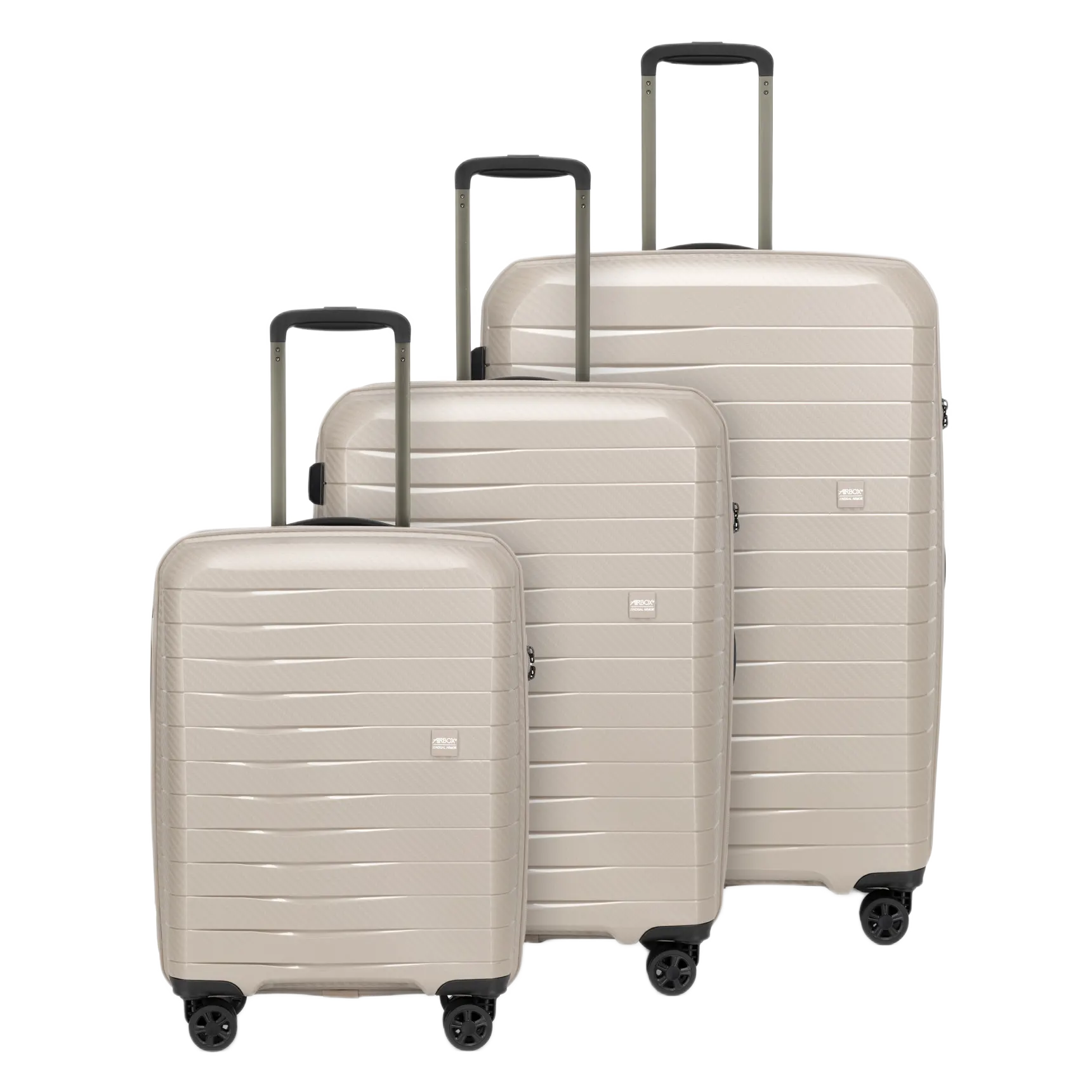 Airbox AZ18 kuffertsæt, Champagne