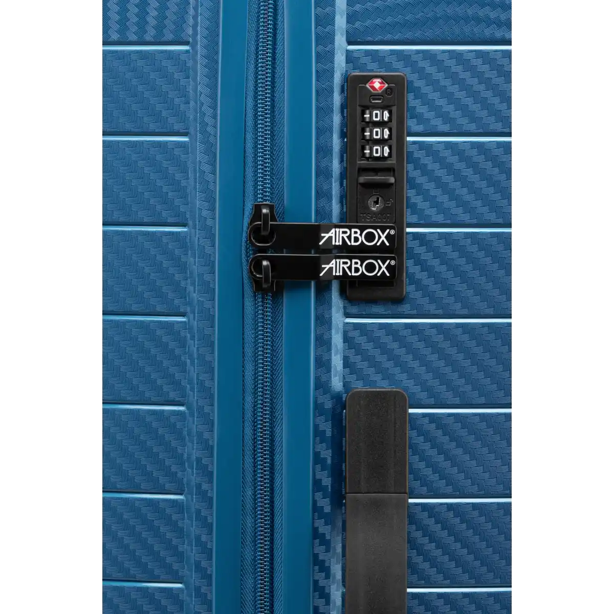 Airbox AZ18 kuffert 75 cm AquaNavy, lås