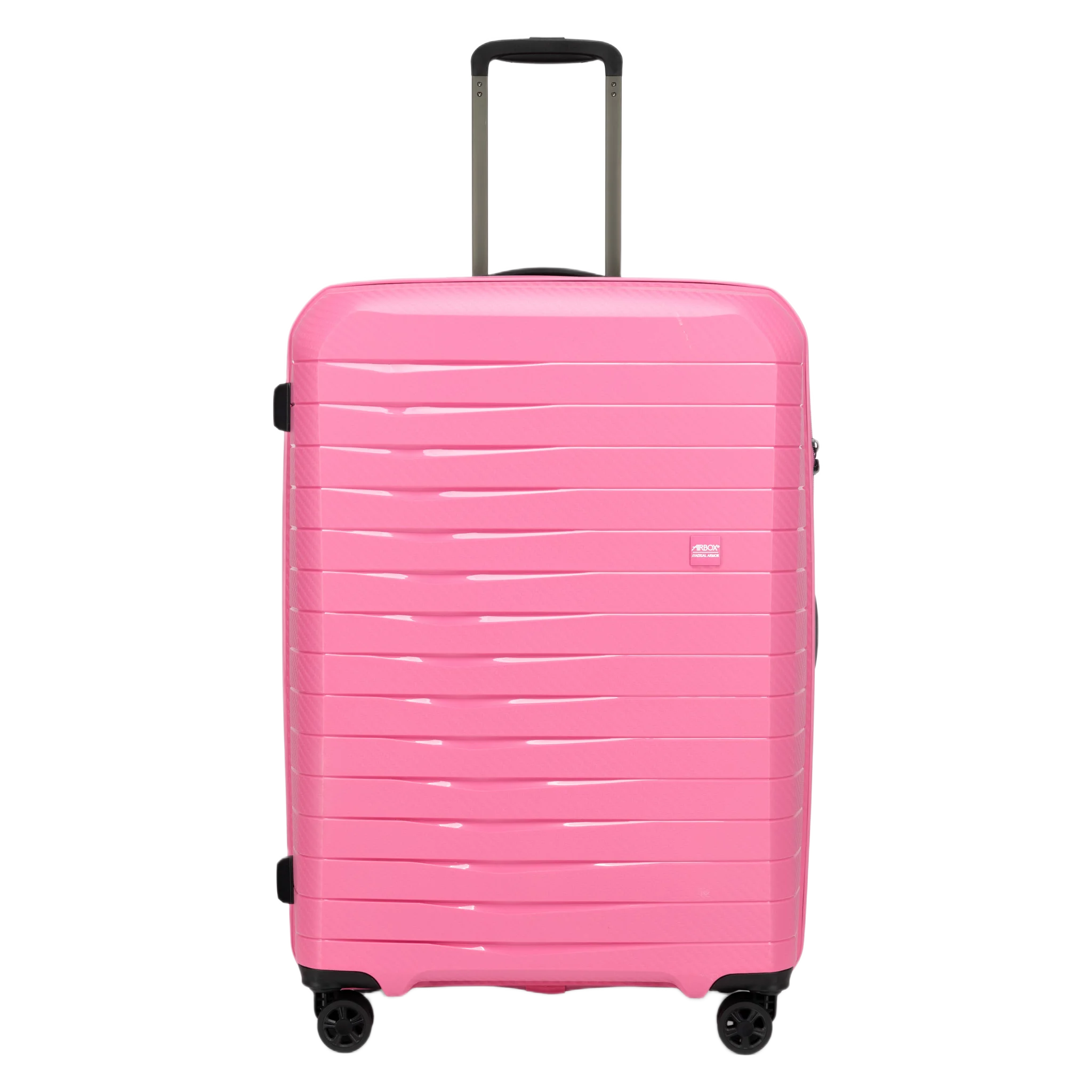 Airbox AZ18 stor pink kuffert, forfra