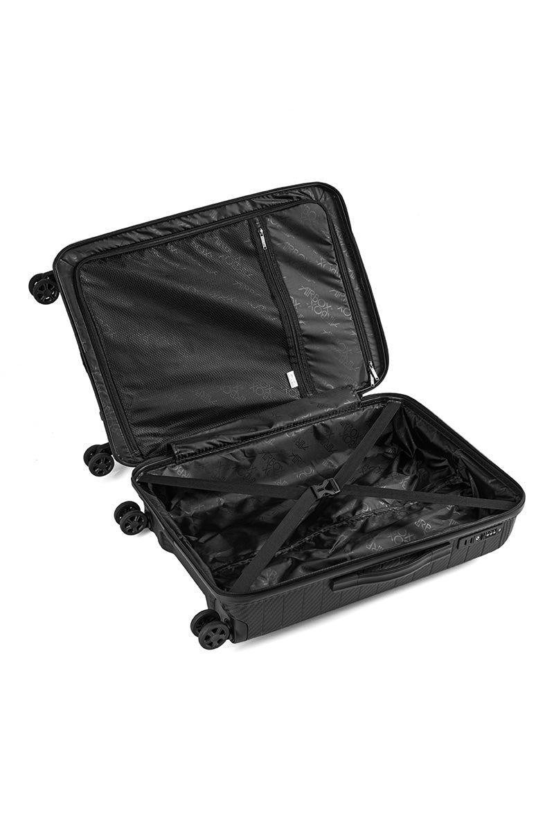 airbox AZ18 medium sørrelse kuffert sortåben