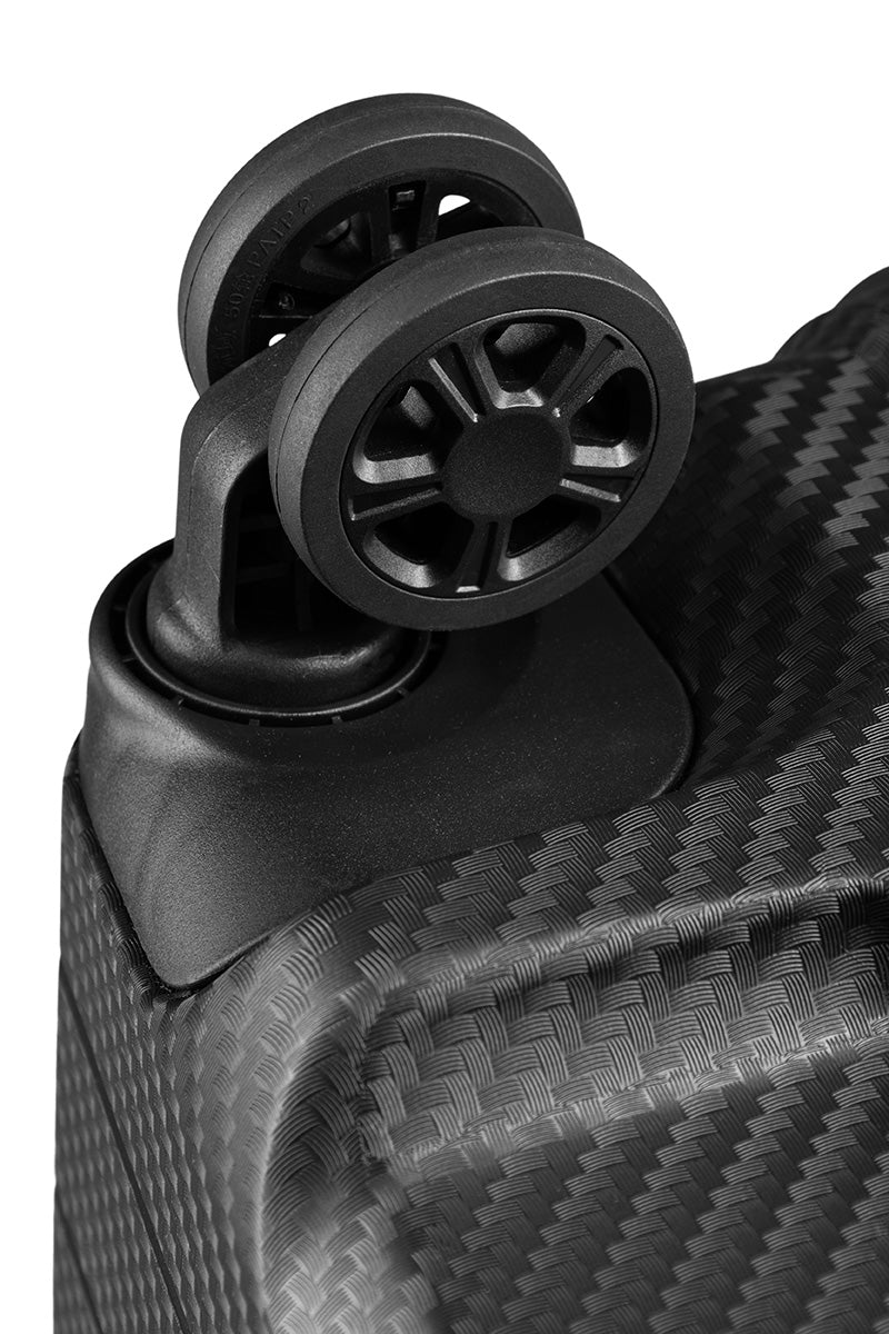 airbox AZ18 medium sørrelse kuffert sort hjul