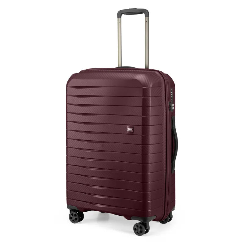Airbox AZ18 Letvægts Kuffertsæt - Cranberry Red