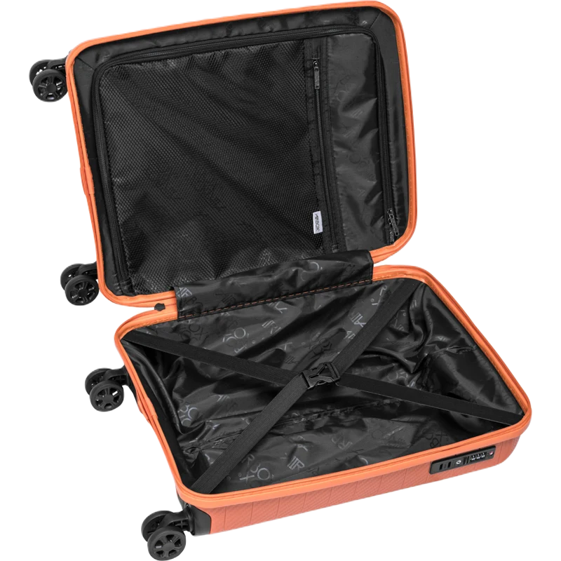Airbox AZ18 kabinekuffert orange, åben