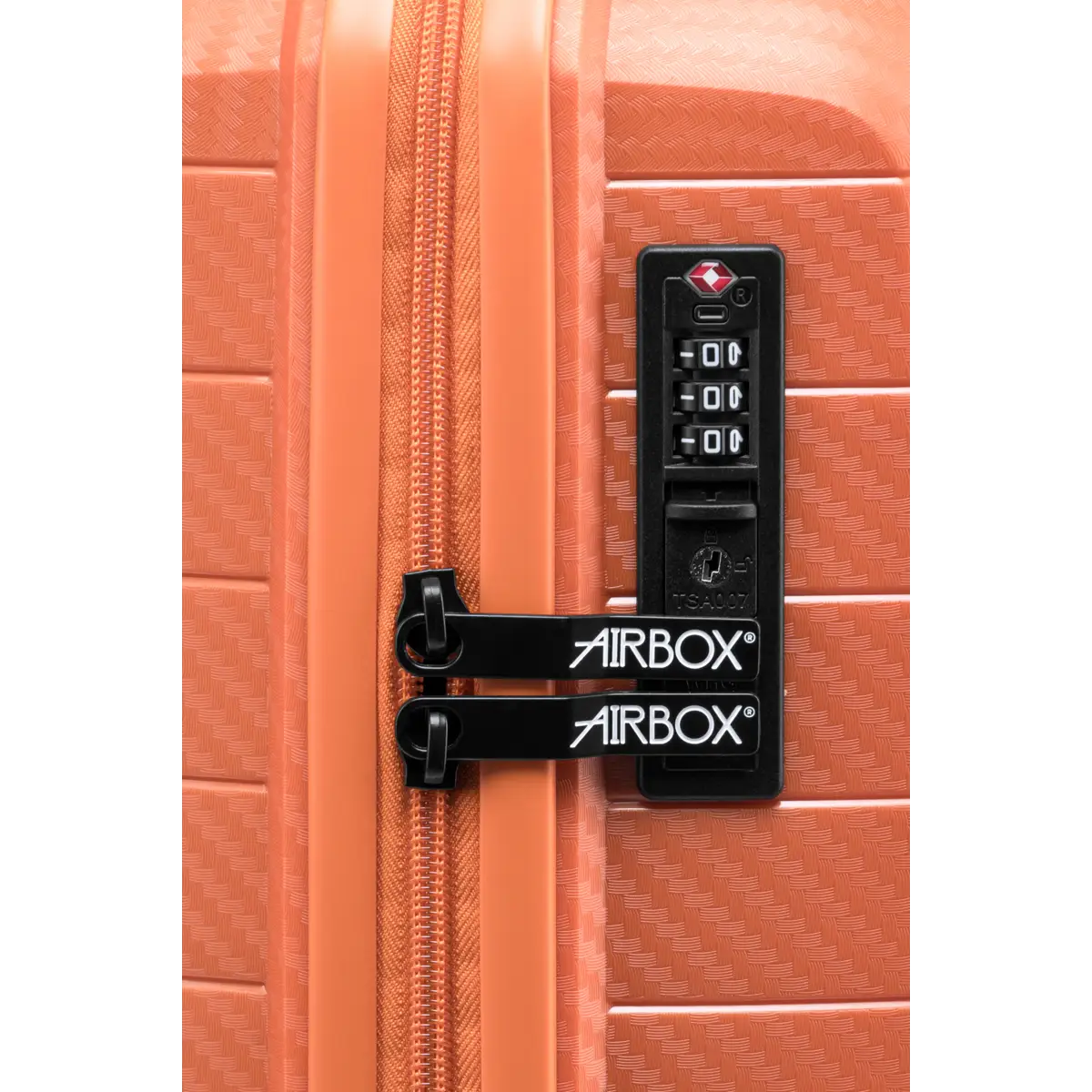 Airbox AZ18 kabinekuffert orange, lås