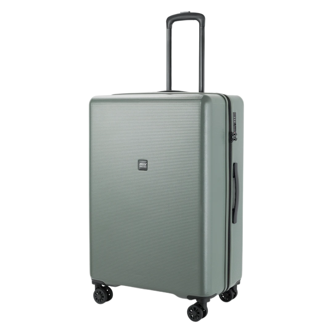 Airbox AZ26 Stor 75 cm Grøn Kuffert, skråt forfra