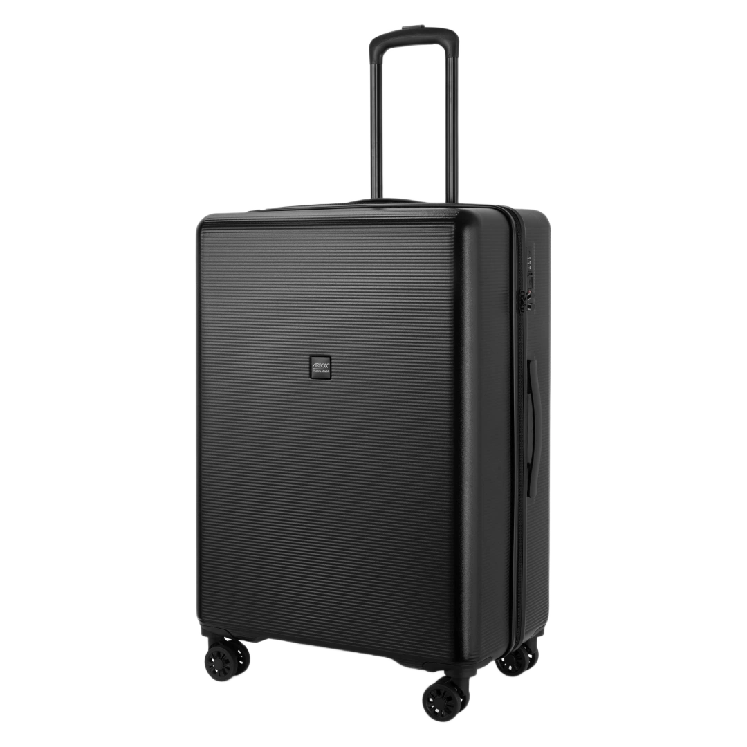 Airbox AZ26 Stor Sort Kuffer, skråt forfra