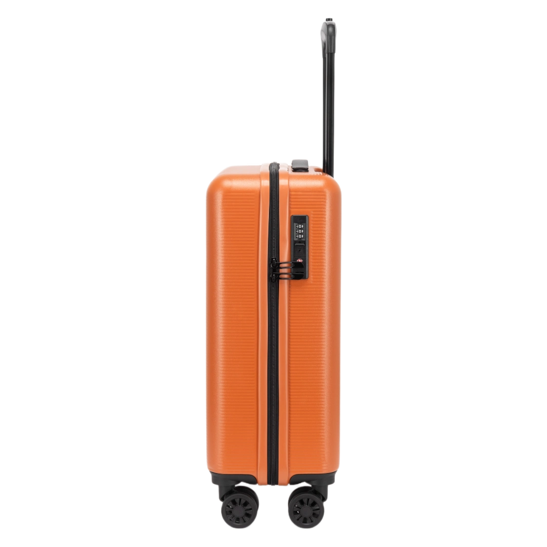 Airbox AZ26 Orange 55 cm kabinekuffert, fra siden