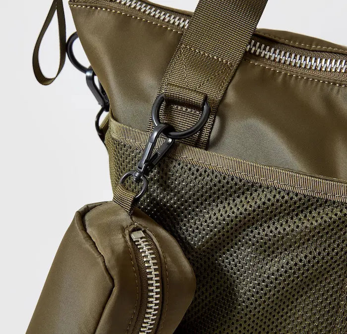 Ay Tote Armygreen med Case